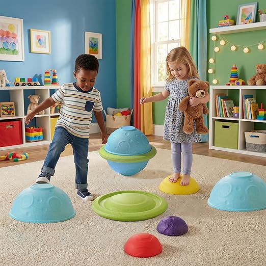 Toylix 3 Mini Planet Ball Indoor and Outdoor Coordination Game
