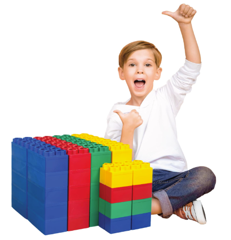 Toylix Big Blocks for Kids Indoor & Outdoor for Kids