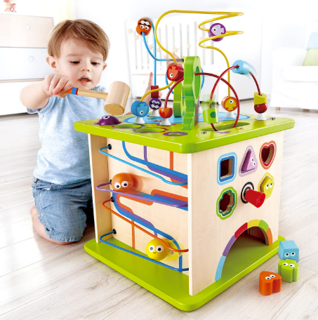 Toylix Wooden Learning Puzzle Toy for Toddlers