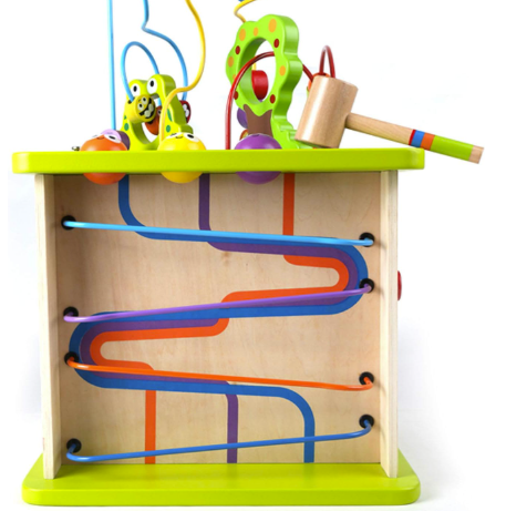 Toylix Wooden Learning Puzzle Toy for Toddlers