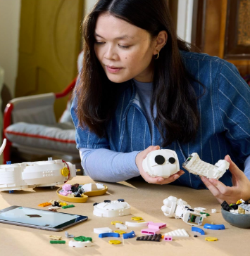Toylix Dalmatians Puppy Building Set for Adults
