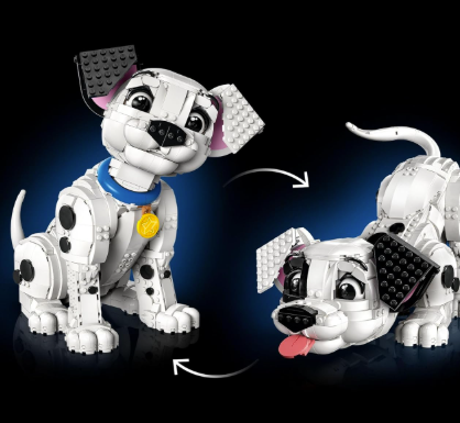 Toylix Dalmatians Puppy Building Set for Adults