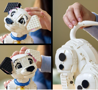 Toylix Dalmatians Puppy Building Set for Adults